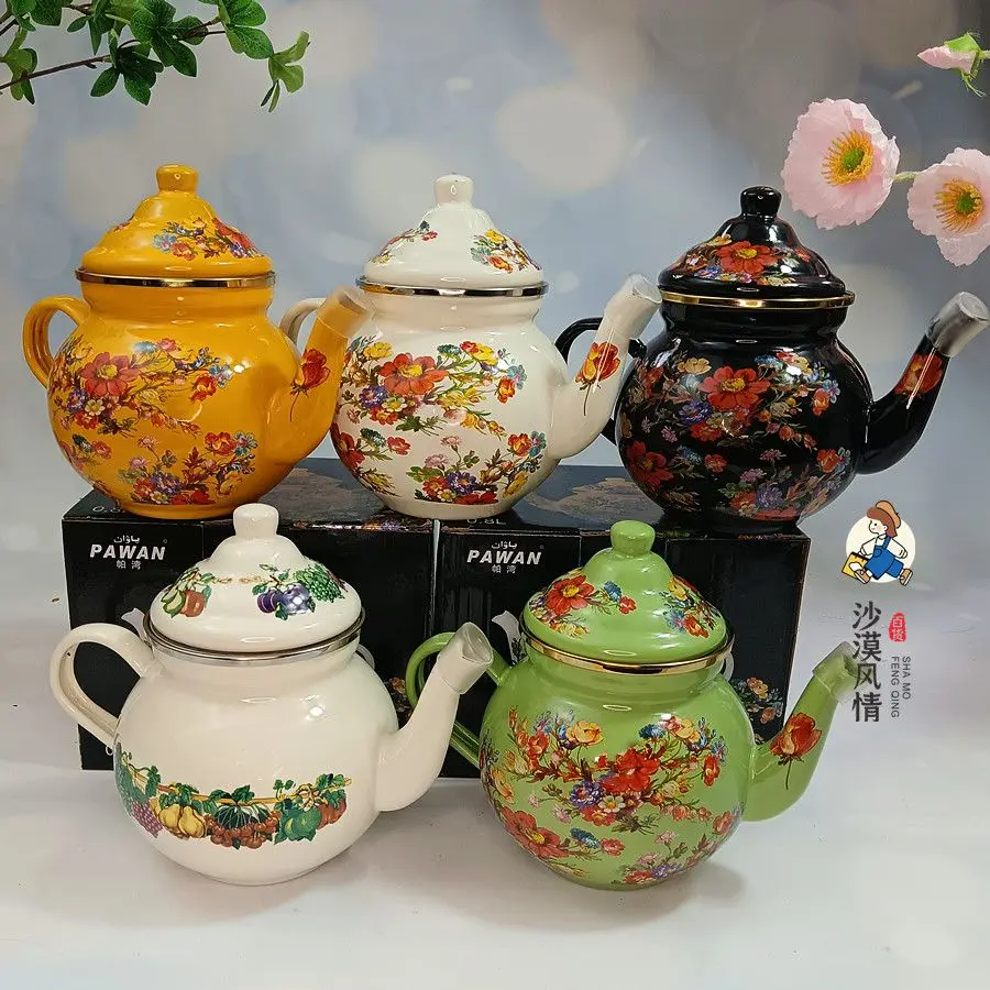 Эмалированный цвет в этническом стиле, утолщенный эмалированный горшок, новый с фильтром, чай с молоком, кофейник, масляный горшок, уксусный горшок
Эмалированный цвет в этническом стиле, утолщенный эмалированный горшок, новый с фильтром, чай с молоком, кофейник, масляный горшок, уксусный горшок