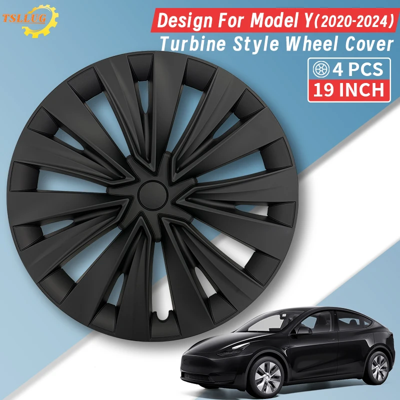 4 шт. 19-дюймовые колпаки для Tesla Model Y 2020-2024, 34-й стиль, автомобильные колпаки, сменные колпаки, полный обод, аксессуары
4 шт. 19-дюймовые колпаки для Tesla Model Y 2020-2024, 34-й стиль, автомобильные колпаки, сменные колпаки, полный обод, аксессуары