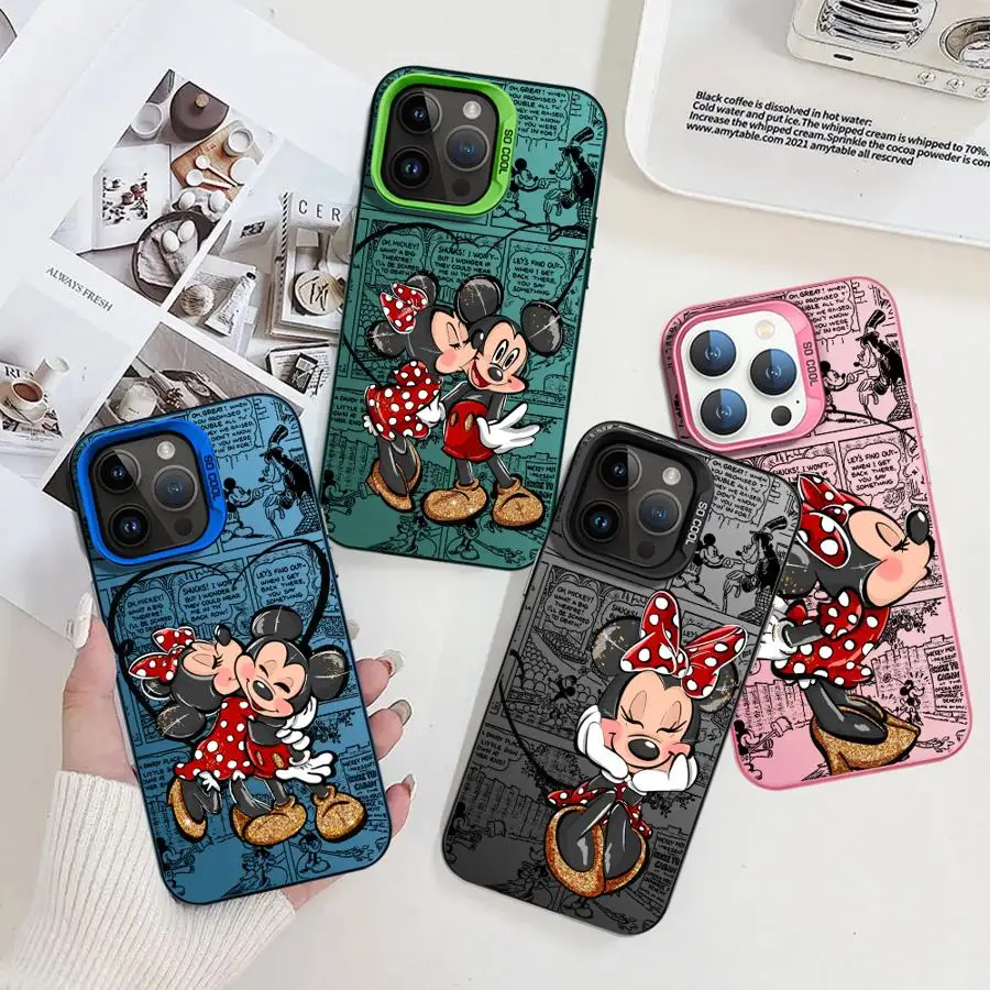 Disney Mickey Minnie Love Phone Case for iPhone 16e 13Pro 13 15 Plus 12 16 14 Pro MAX 11 16Pro Soft Cover
Disney Mickey Minnie Love Phone Case for iPhone 16e 13Pro 13 15 Plus 12 16 14 Pro MAX 11 16Pro Soft Cover