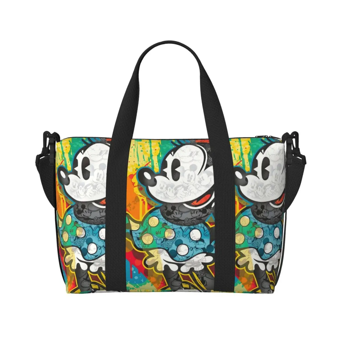 Изготовленная на заказ большая сумка с Микки Маусом, женская большая вместительная сумка с персонажем мультфильма, тренажерный зал, пляжные дорожные сумки
Изготовленная на заказ большая сумка с Микки Маусом, женская большая вместительная сумка с персонажем мультфильма, тренажерный зал, пляжные дорожные сумки