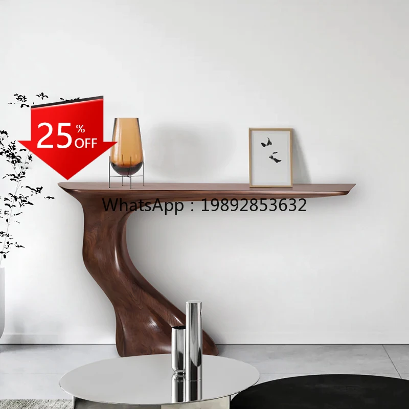 LYY Solid Wood Entryway Table Minimalist Villa Living Room High-end Entryway Console Wall-mounted Storage Display Table
LYY Solid Wood Entryway Table Minimalist Villa Living Room High-end Entryway Console Wall-mounted Storage Display Table