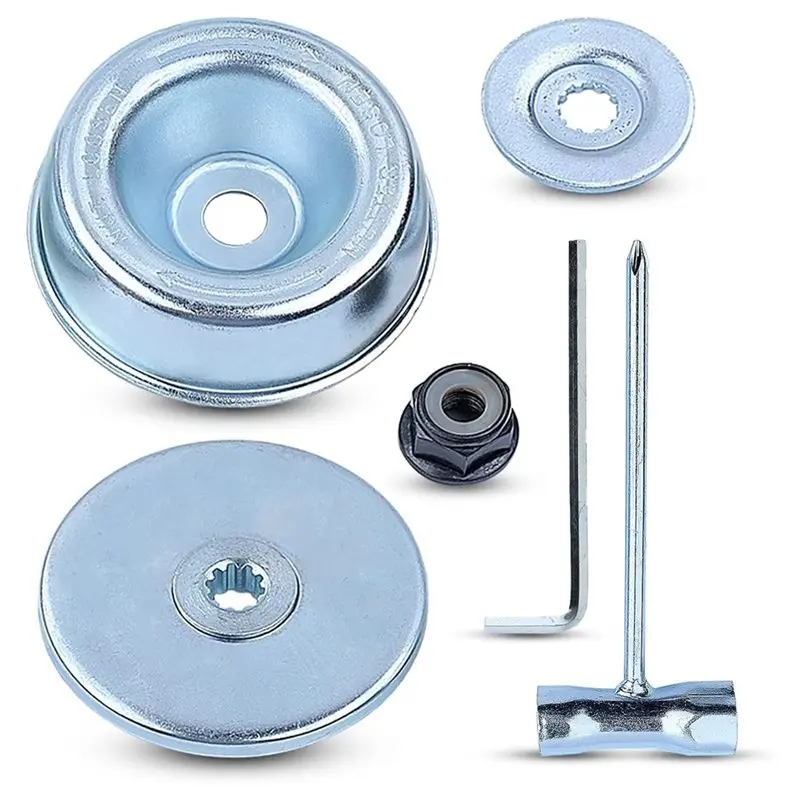 Exquisite-For Stihl Lawnmower Accessories Upper And Lower Pressure Plates, Washers, Protective Covers And Reverse Thread Nuts
Exquisite-For Stihl Lawnmower Accessories Upper And Lower Pressure Plates, Washers, Protective Covers And Reverse Thread Nuts
