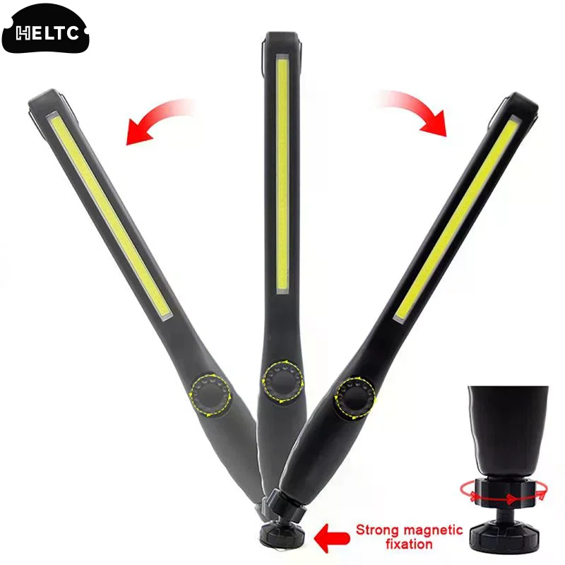 Portable COB Work Lights With Magnetic Rechargeable LED Flashlight Portable Stepless Dimming Emergency Car Repair Lamps
Portable COB Work Lights With Magnetic Rechargeable LED Flashlight Portable Stepless Dimming Emergency Car Repair Lamps