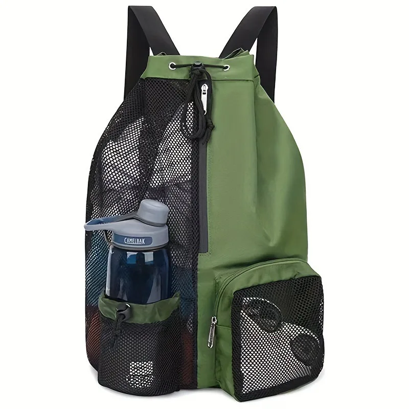 Mesh Drawstring Sports Swimming Bag Basketball Bag Men Women Diving Beach Backpacks Duffle Bag Gym Backpack
Mesh Drawstring Sports Swimming Bag Basketball Bag Men Women Diving Beach Backpacks Duffle Bag Gym Backpack