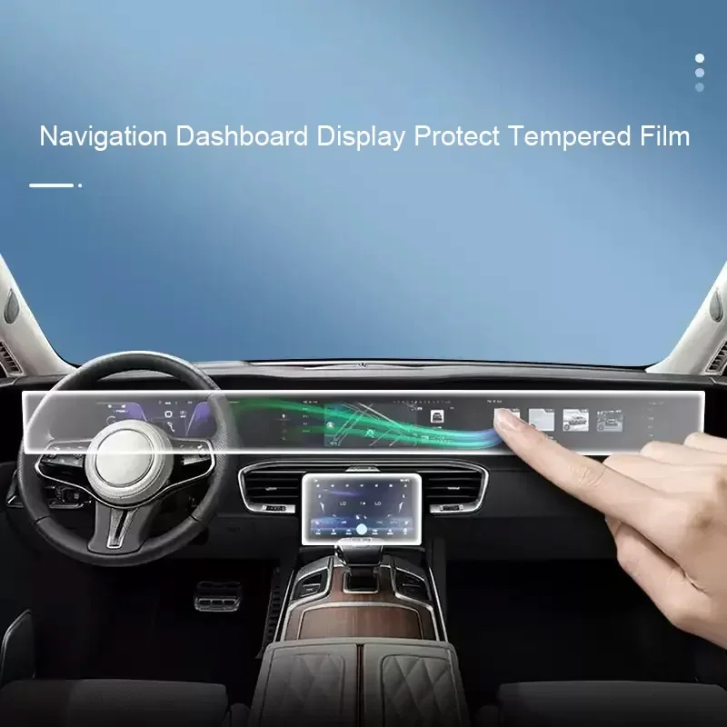 Автомобильный GPS-навигатор, защита экрана для HONGQI E-HS9 2022-настоящее время, закаленная пленка, наклейка на автомобильную приборную панель, аксессуары для интерьера
Автомобильный GPS-навигатор, защита экрана для HONGQI E-HS9 2022-настоящее время, закаленная пленка, наклейка на автомобильную приборную панель, аксессуары для интерьера