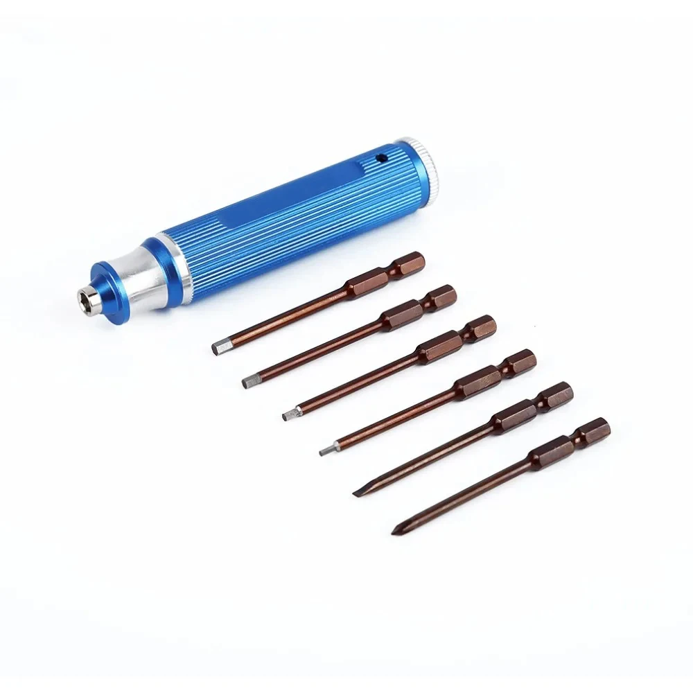 RC Tool 6-in-1 Multi-function Tool Kits Hex Flat Screwdriver For RC Car Helicopter quadcopter
RC Tool 6-in-1 Multi-function Tool Kits Hex Flat Screwdriver For RC Car Helicopter quadcopter