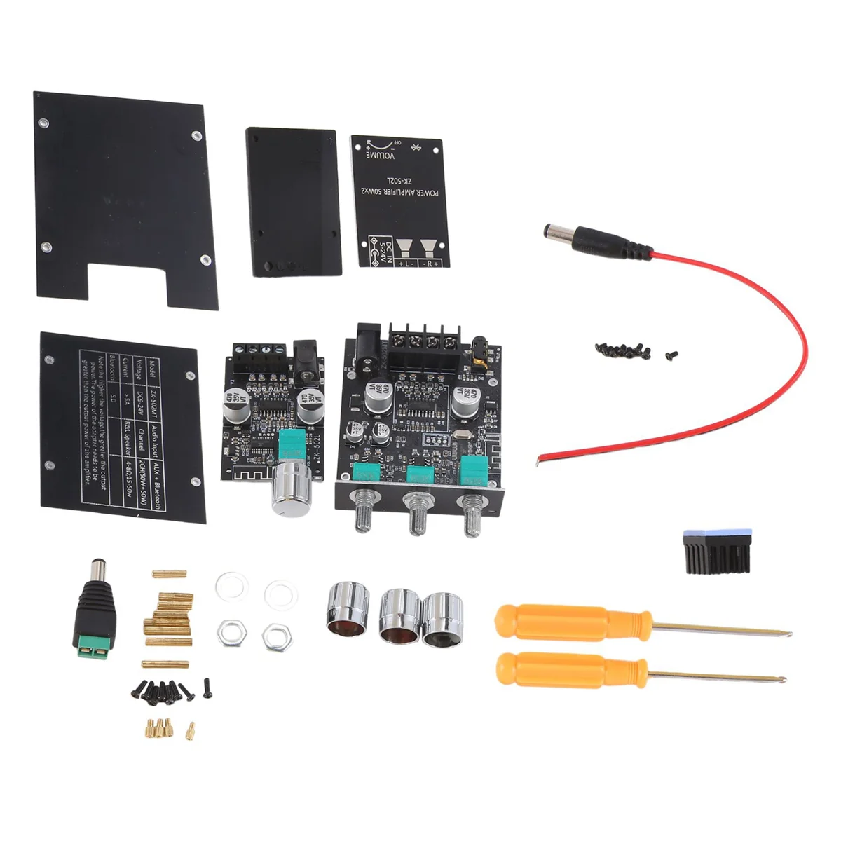 POP-lZK-502MT 502L Bluetooth Amplifier Board 2.0 Channel High Power Audio Stereo Amplifier Board 2x50W Bass Sound
POP-lZK-502MT 502L Bluetooth Amplifier Board 2.0 Channel High Power Audio Stereo Amplifier Board 2x50W Bass Sound