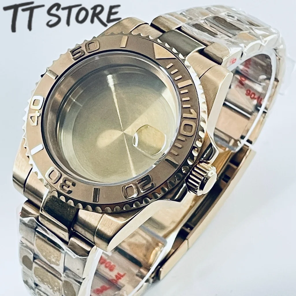 Часы из розового золота 40 мм с механизмом NH34 NH35 NH36 NH38 NH39 ETA2824 PT5000, керамический безель, сапфировый корпус для мужчин и женщин
Часы из розового золота 40 мм с механизмом NH34 NH35 NH36 NH38 NH39 ETA2824 PT5000, керамический безель, сапфировый корпус для мужчин и женщин