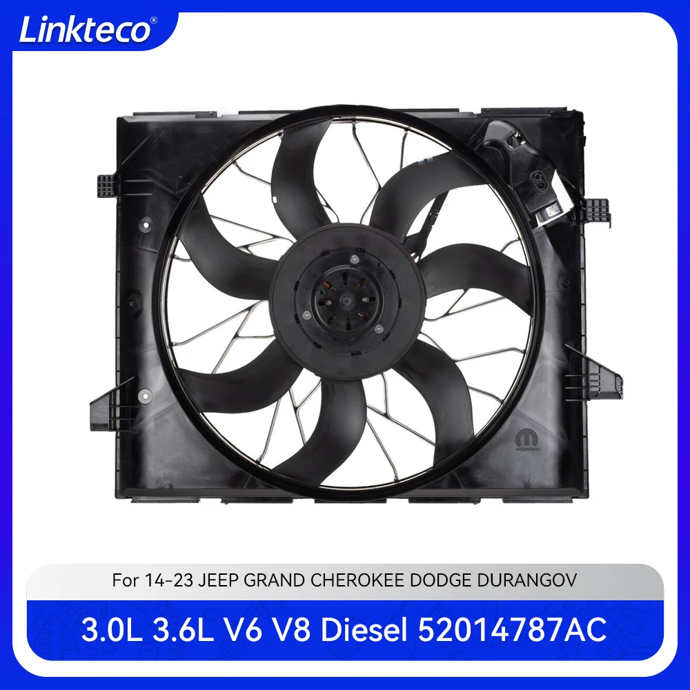 Engine Part Radiator Fan Assymbly Fit 3.0 3.6 5.7 6.4 V6 Diesel EXF For 14-23 JEEP GRAND CHEROKEE DODGE DURANGO 3.0L 52014787AC
Engine Part Radiator Fan Assymbly Fit 3.0 3.6 5.7 6.4 V6 Diesel EXF For 14-23 JEEP GRAND CHEROKEE DODGE DURANGO 3.0L 52014787AC