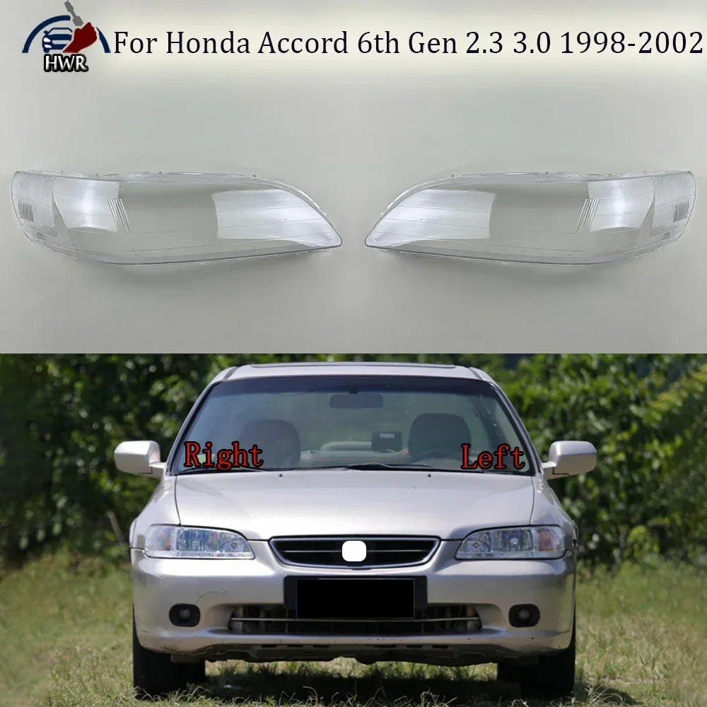 Front Headlamp Cover Transparent Lampshade Headlight Shell Plexiglass For Honda Accord 6th Gen 2.3 3.0 1998 1999 2000 2001 2002
Front Headlamp Cover Transparent Lampshade Headlight Shell Plexiglass For Honda Accord 6th Gen 2.3 3.0 1998 1999 2000 2001 2002