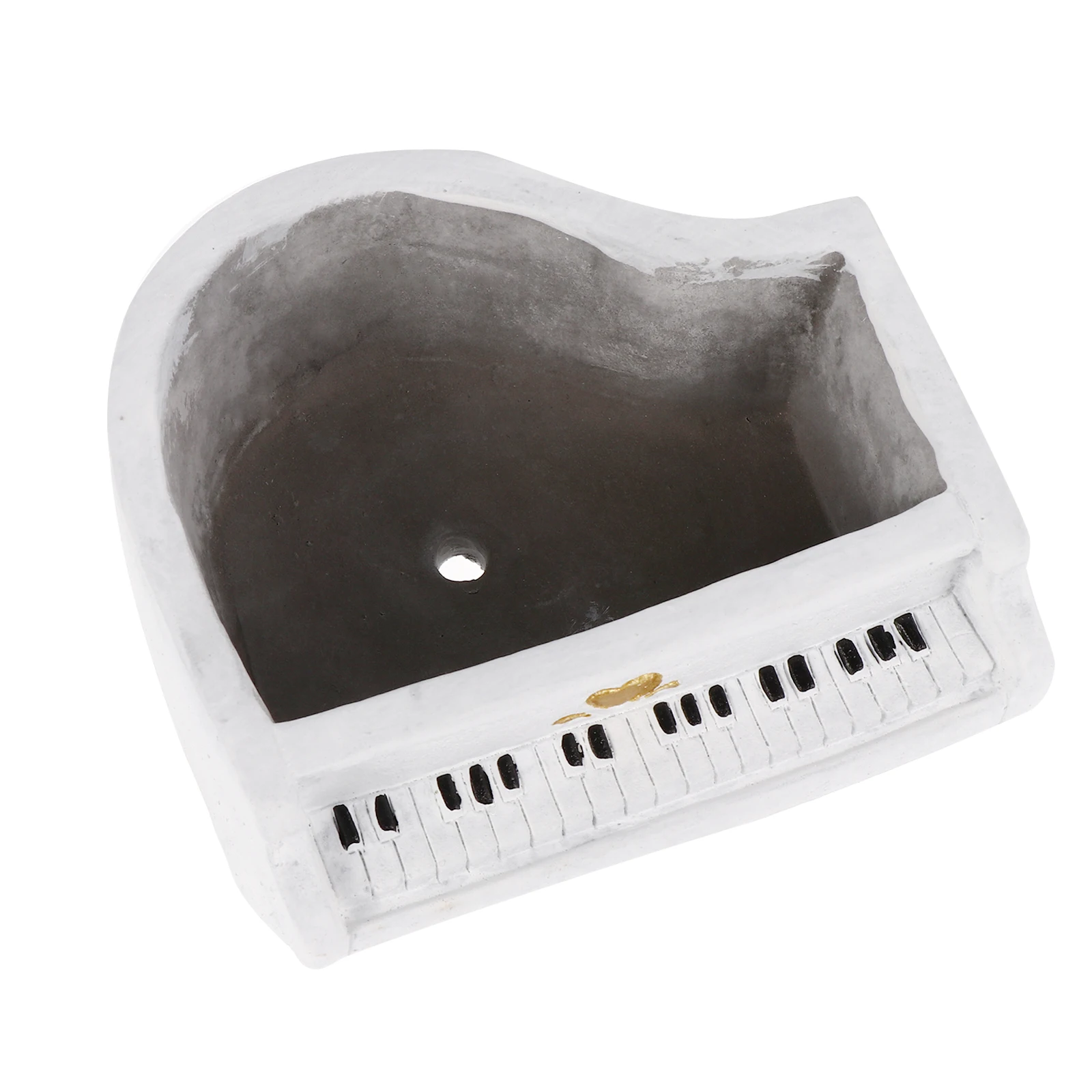 Mini Green Plant Flower Pot White Cement Piano Shaped Succulent Planter Home Office Balcony Container Gardening
Mini Green Plant Flower Pot White Cement Piano Shaped Succulent Planter Home Office Balcony Container Gardening