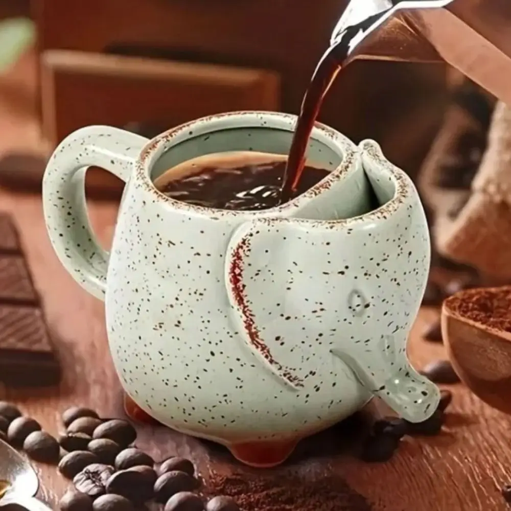 Милая керамическая чайная кружка со слоном, 3D с держателем для чайного пакетика, чайная чашка, кофейная кружка на 15 унций, подарок
Милая керамическая чайная кружка со слоном, 3D с держателем для чайного пакетика, чайная чашка, кофейная кружка на 15 унций, подарок