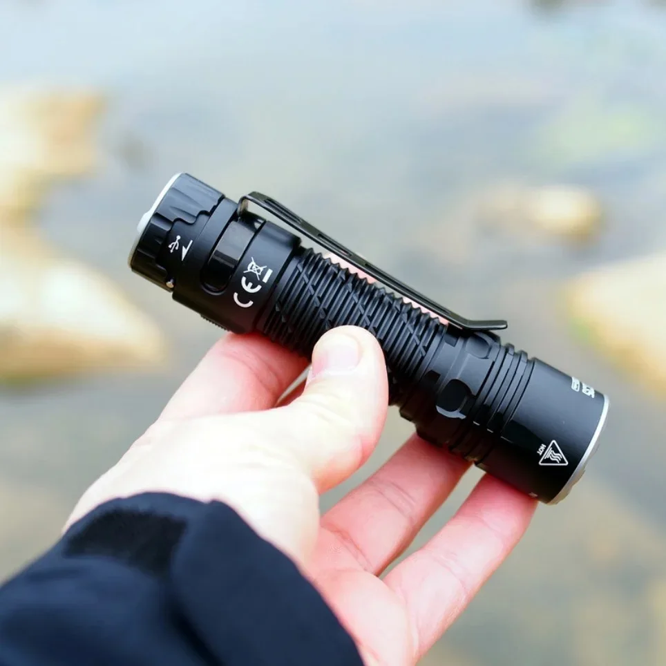 Сверхъяркий перезаряжаемый фонарь EDC 5000 люмен NiteLab UHi LED, мощный фонарь-зажигалка с аккумулятором для самообороны и кемпинга
Сверхъяркий перезаряжаемый фонарь EDC 5000 люмен NiteLab UHi LED, мощный фонарь-зажигалка с аккумулятором для самообороны и кемпинга