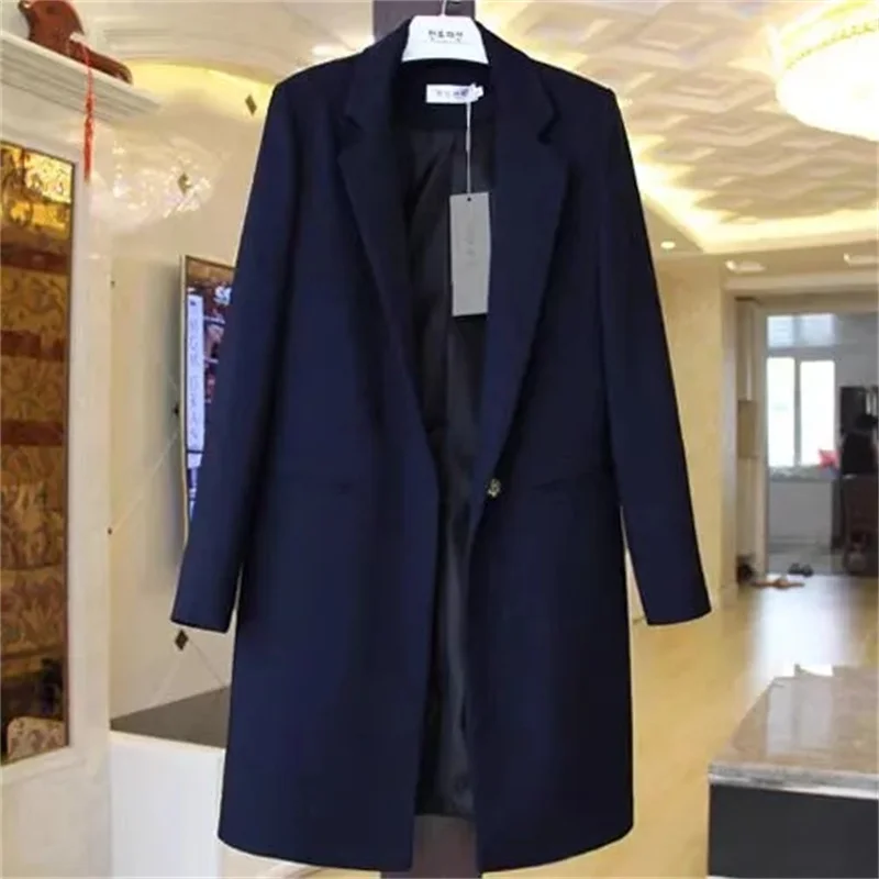 Women Chic Office Lady Blazer Vintage Coat Fashion Notched Collar Long Sleeve Ladies Outerwear Stylish Tops
Women Chic Office Lady Blazer Vintage Coat Fashion Notched Collar Long Sleeve Ladies Outerwear Stylish Tops