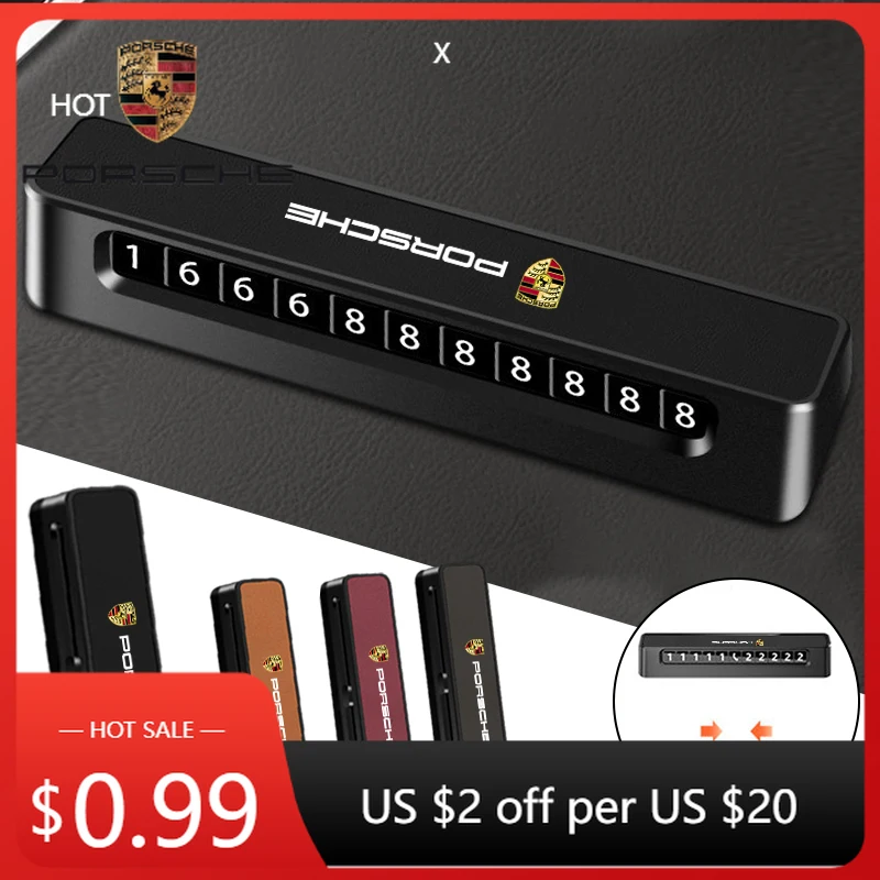 Наклейка на автомобиль для Porsche Cayman, Cayenne, 911, Macan, временная парковочная табличка с регулируемым номером, наклейки для Porsche 911
Наклейка на автомобиль для Porsche Cayman, Cayenne, 911, Macan, временная парковочная табличка с регулируемым номером, наклейки для Porsche 911