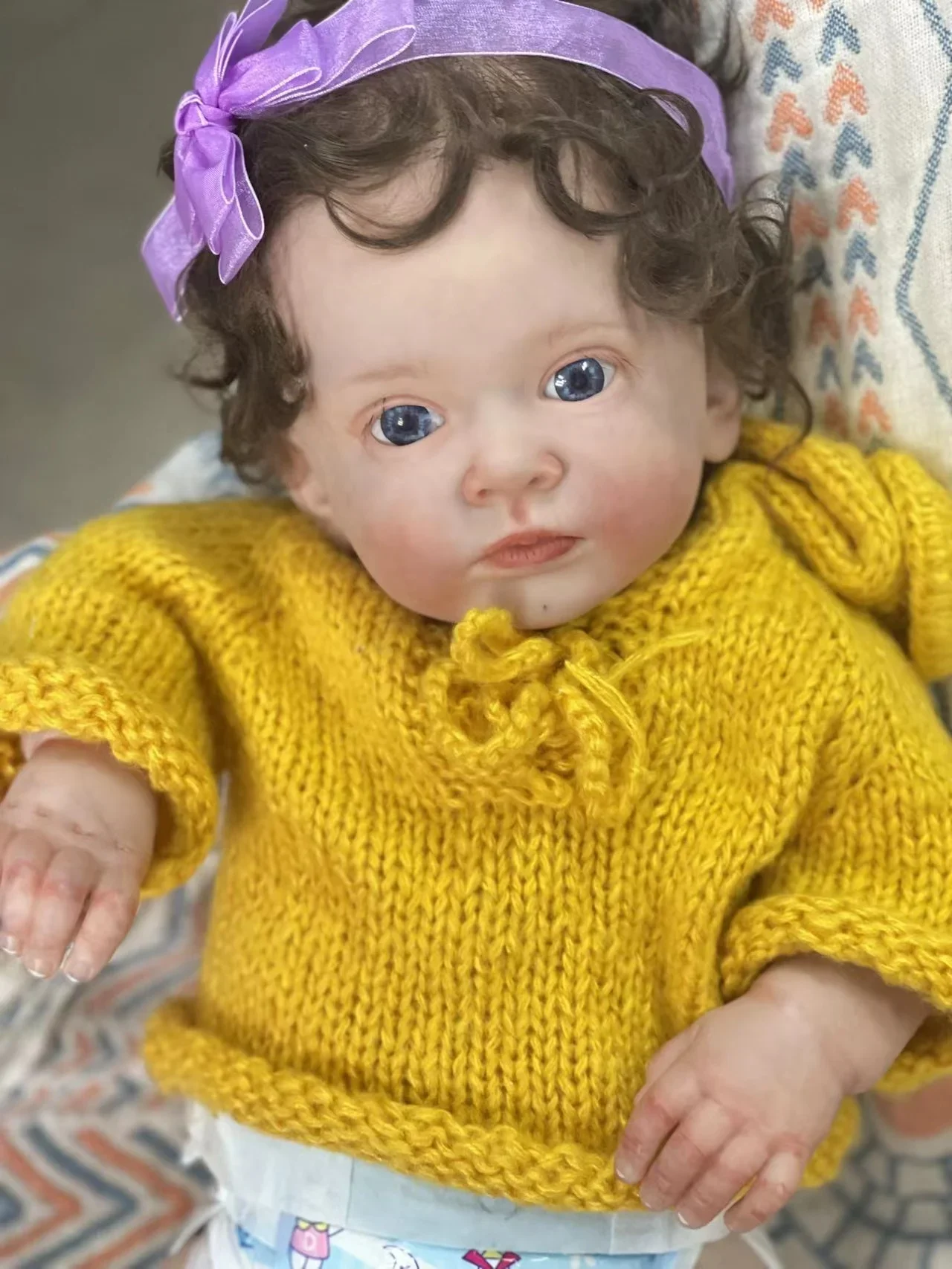 SINO-BB Artist Made 58CM Reborn Baby Doll Tutti With Hand-Rooted Hair Real Photos Cute Face Art Doll Toys For Children
SINO-BB Artist Made 58CM Reborn Baby Doll Tutti With Hand-Rooted Hair Real Photos Cute Face Art Doll Toys For Children