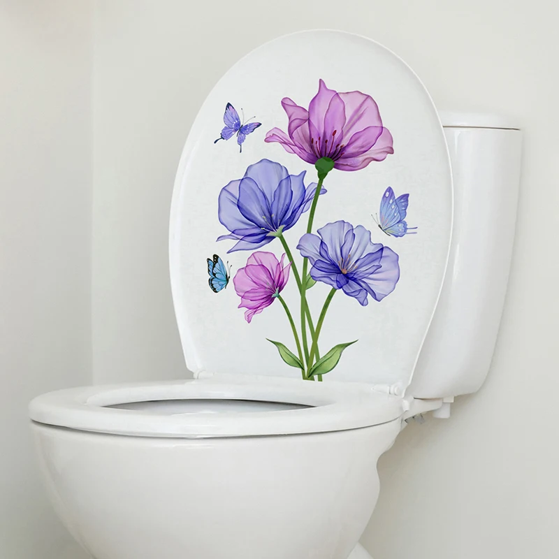 New Flowers Butterfly Wall Sticker For Bathroom Toilet Decor Home Decoration Mural Beautify Self-adhesive Decals
New Flowers Butterfly Wall Sticker For Bathroom Toilet Decor Home Decoration Mural Beautify Self-adhesive Decals