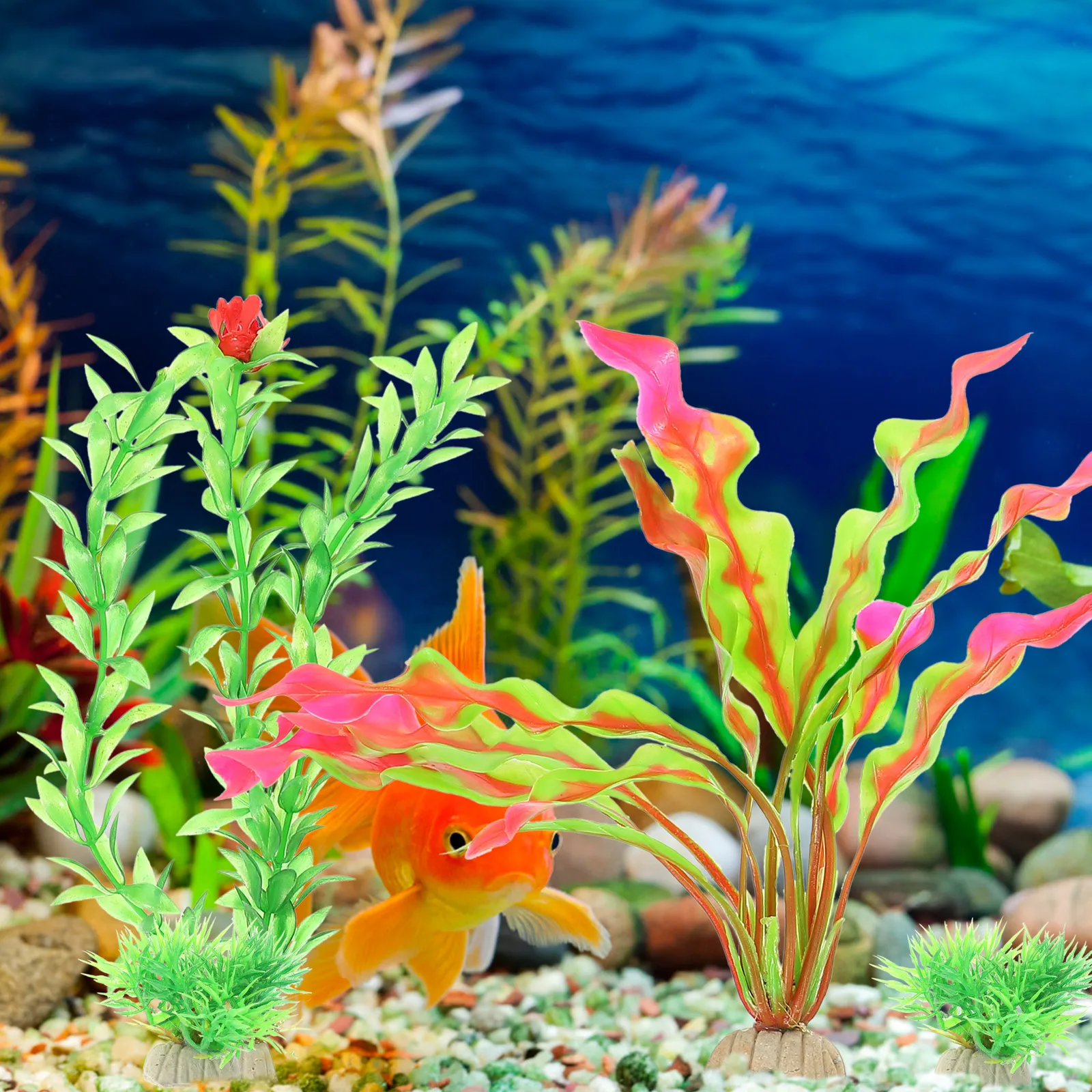 16Pcs Realistic Plastic Fish Tank Plant Lifelike Aquatic Ornament Aquarium Decoration Water Grass Accessories For Reptile Tank
16Pcs Realistic Plastic Fish Tank Plant Lifelike Aquatic Ornament Aquarium Decoration Water Grass Accessories For Reptile Tank