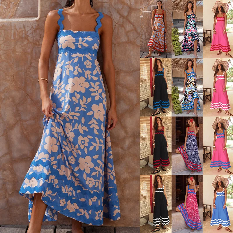 2025 Spring Women's Clothes New Vintage Print Bohemian Style Long Sling Dress V001
2025 Spring Women's Clothes New Vintage Print Bohemian Style Long Sling Dress V001