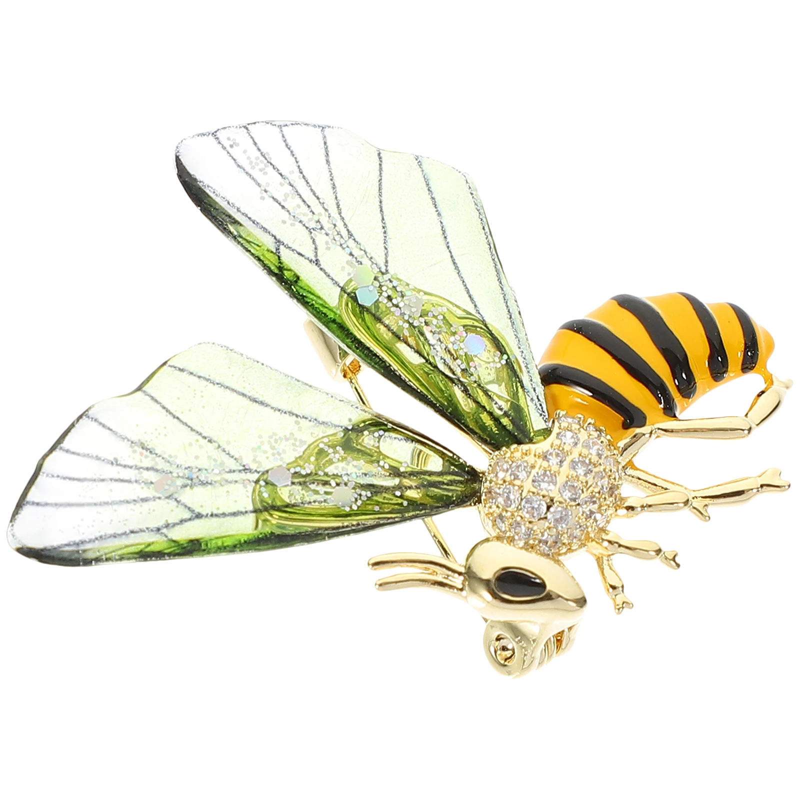 Chic Bee Pin Delicate Clothing Brooch Lightweight Vintage Brooches For Scarfs Hats Lapel Decorative Accessory Retro Jewelry 
Chic Bee Pin Delicate Clothing Brooch Lightweight Vintage Brooches For Scarfs Hats Lapel Decorative Accessory Retro Jewelry