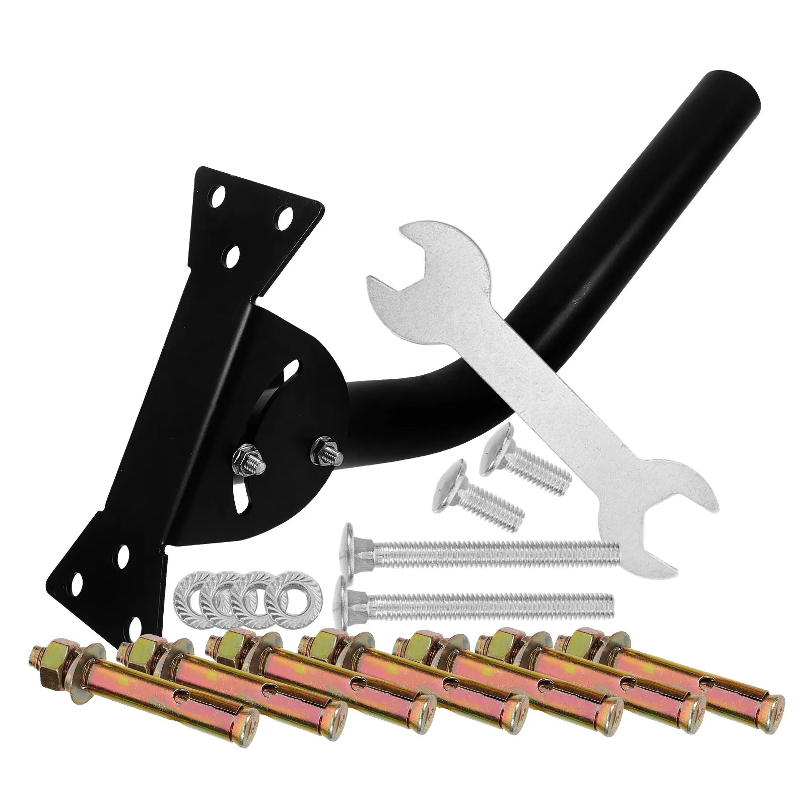 1Set Installation Kit Heavy-Duty Iron Antenna Mount Pole for Rv Adjustable Portable Universal Mount Rack with Stable
1Set Installation Kit Heavy-Duty Iron Antenna Mount Pole for Rv Adjustable Portable Universal Mount Rack with Stable