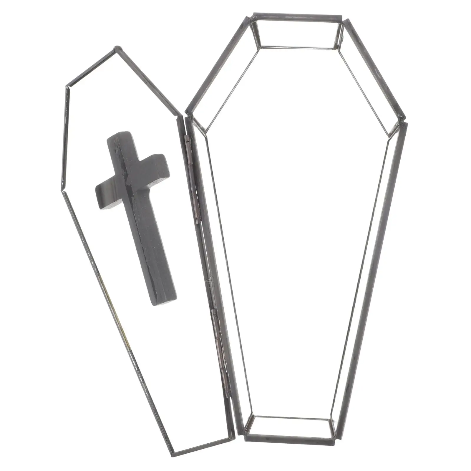 Vintage Style Glass Coffin Jewelry Organizer With Lid Halloween Jewelry Box Coffin Decoration Jewelry Holder Small Coffin Ring B
Vintage Style Glass Coffin Jewelry Organizer With Lid Halloween Jewelry Box Coffin Decoration Jewelry Holder Small Coffin Ring B