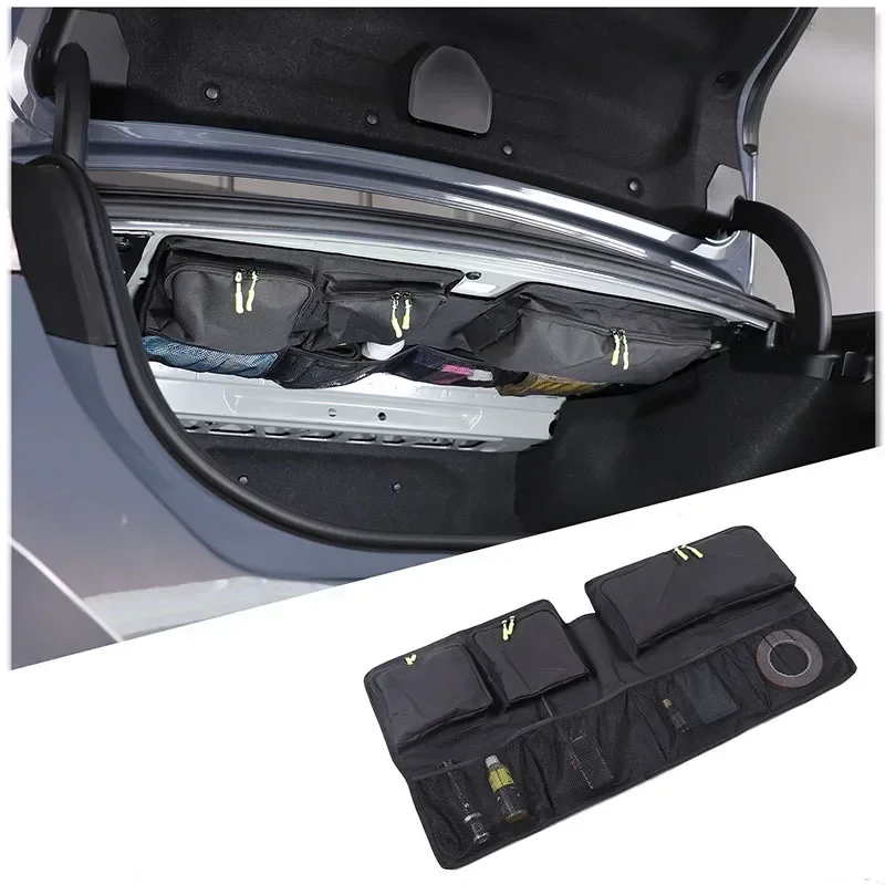 Oxford Cloth Black For BMW 5 Series G60 2024-2025+ Car styling car trunk tool storage and finishing bag car interior accessories
Oxford Cloth Black For BMW 5 Series G60 2024-2025+ Car styling car trunk tool storage and finishing bag car interior accessories