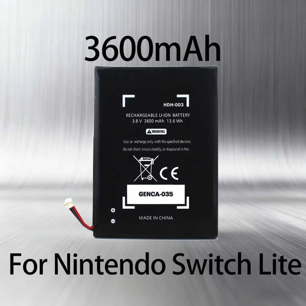 KOSHARE 3600mah Li-ion battery with tools For HDH-003 HDH 003For Nintendo Switch Lite HDH-001 HDH-003 HDH-A-BPHAT-C0 1/CP7/54/73
KOSHARE 3600mah Li-ion battery with tools For HDH-003 HDH 003For Nintendo Switch Lite HDH-001 HDH-003 HDH-A-BPHAT-C0 1/CP7/54/73