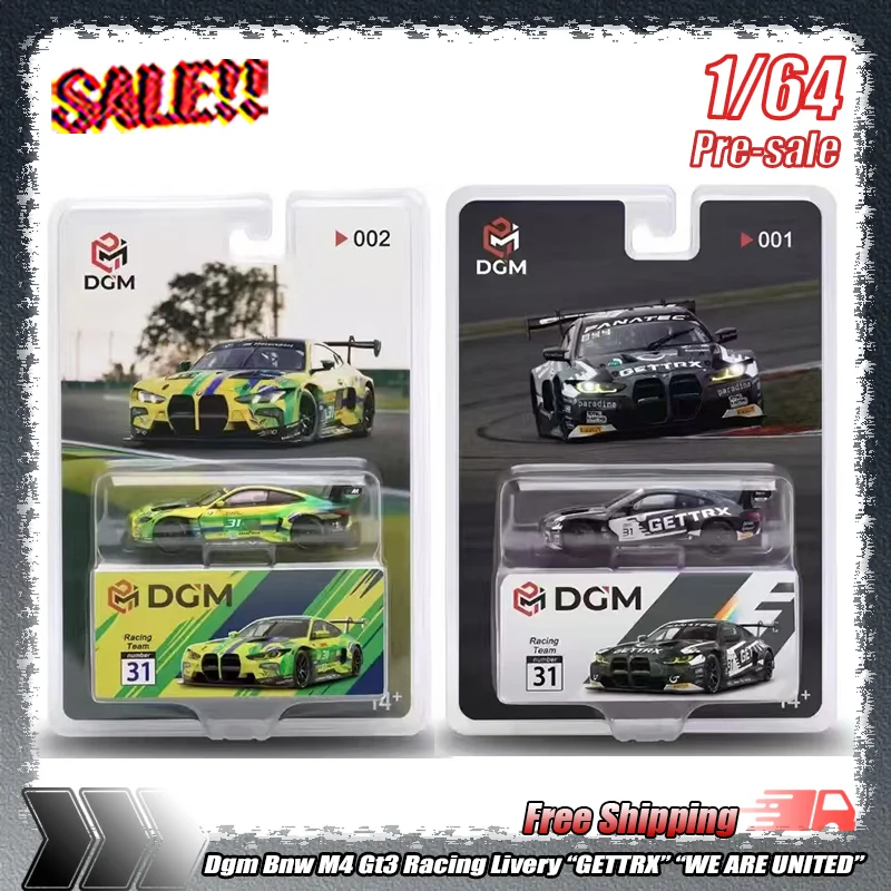New Dgm 1:64 Bnw M4 Gt3 Racing Livery Gettrx Rainbow Charity We Are United Charity Alloy Diecast Car Model Hobby Collection Gift
New Dgm 1:64 Bnw M4 Gt3 Racing Livery Gettrx Rainbow Charity We Are United Charity Alloy Diecast Car Model Hobby Collection Gift