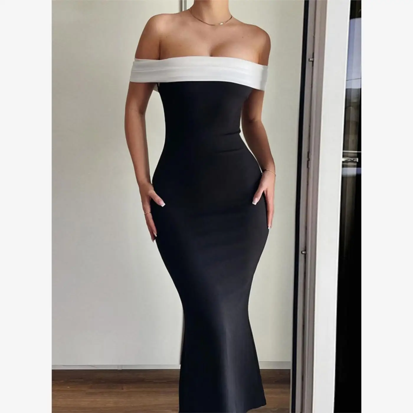 Повседневная цветная бровая юбка с запахом на ягодицах, чистая посадка из ПВХ, хлопок Ci Walk Sle T irt Dr for Middle A...
Повседневная цветная бровая юбка с запахом на ягодицах, чистая посадка из ПВХ, хлопок Ci Walk Sle T irt Dr for Middle A...