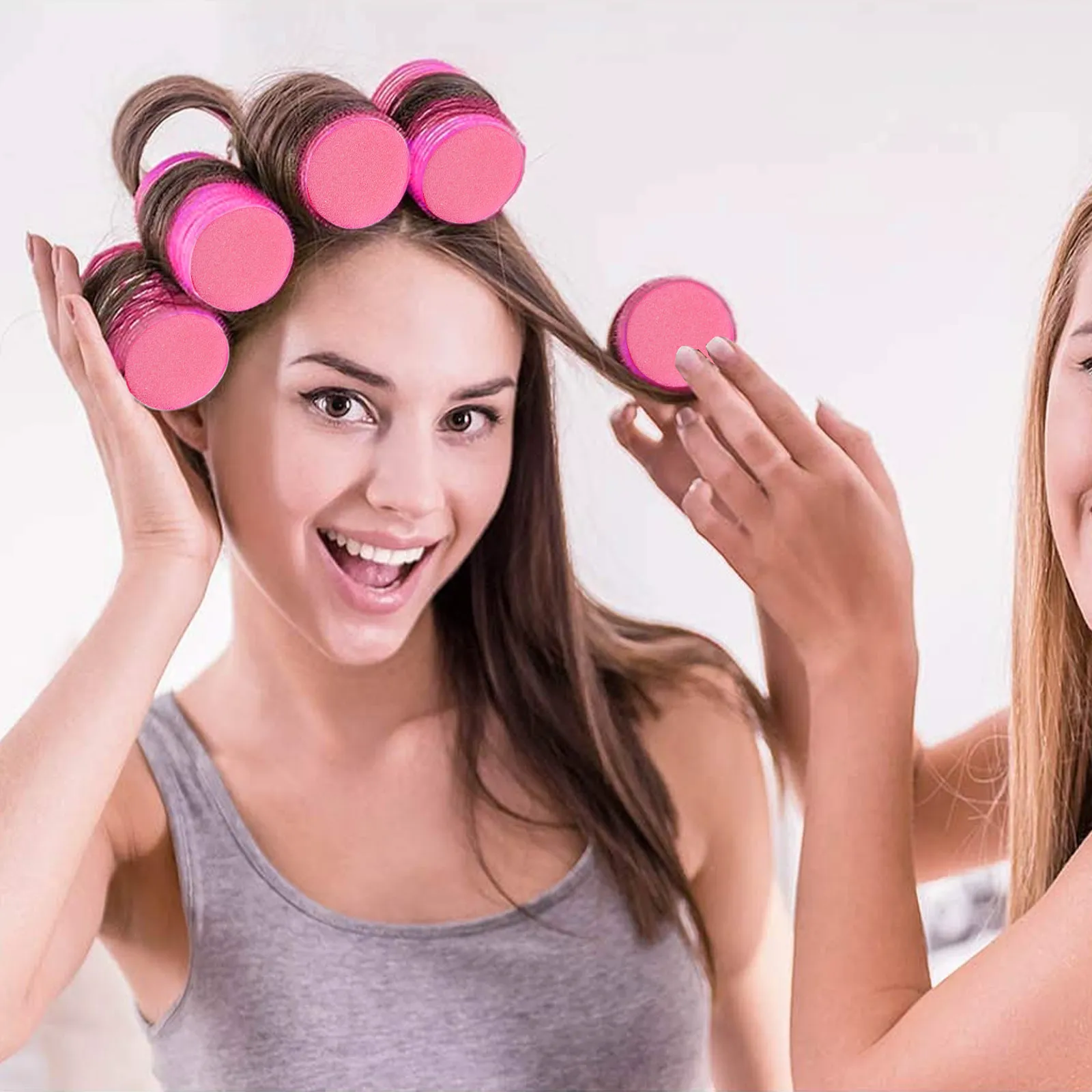 8Pcs Hair Sponge Curlers Self Adhesive Rollers No Heat Required Gentle on Hair Fast Styling for Women Daily Use
8Pcs Hair Sponge Curlers Self Adhesive Rollers No Heat Required Gentle on Hair Fast Styling for Women Daily Use