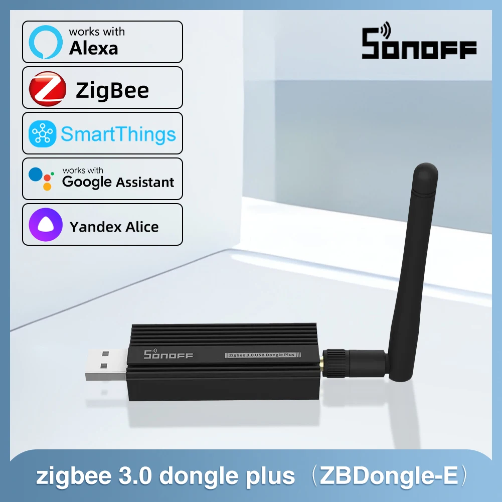 SONOFF ZBDongle-E Zigbee 3.0 USB-ключ ZigBee Gateway ZHA или Zigbee2MQTT работает SONOFF ZBMINIL2 TRVZB ZBMicro ZBMINI SNZB-02D
SONOFF ZBDongle-E Zigbee 3.0 USB-ключ ZigBee Gateway ZHA или Zigbee2MQTT работает SONOFF ZBMINIL2 TRVZB ZBMicro ZBMINI SNZB-02D