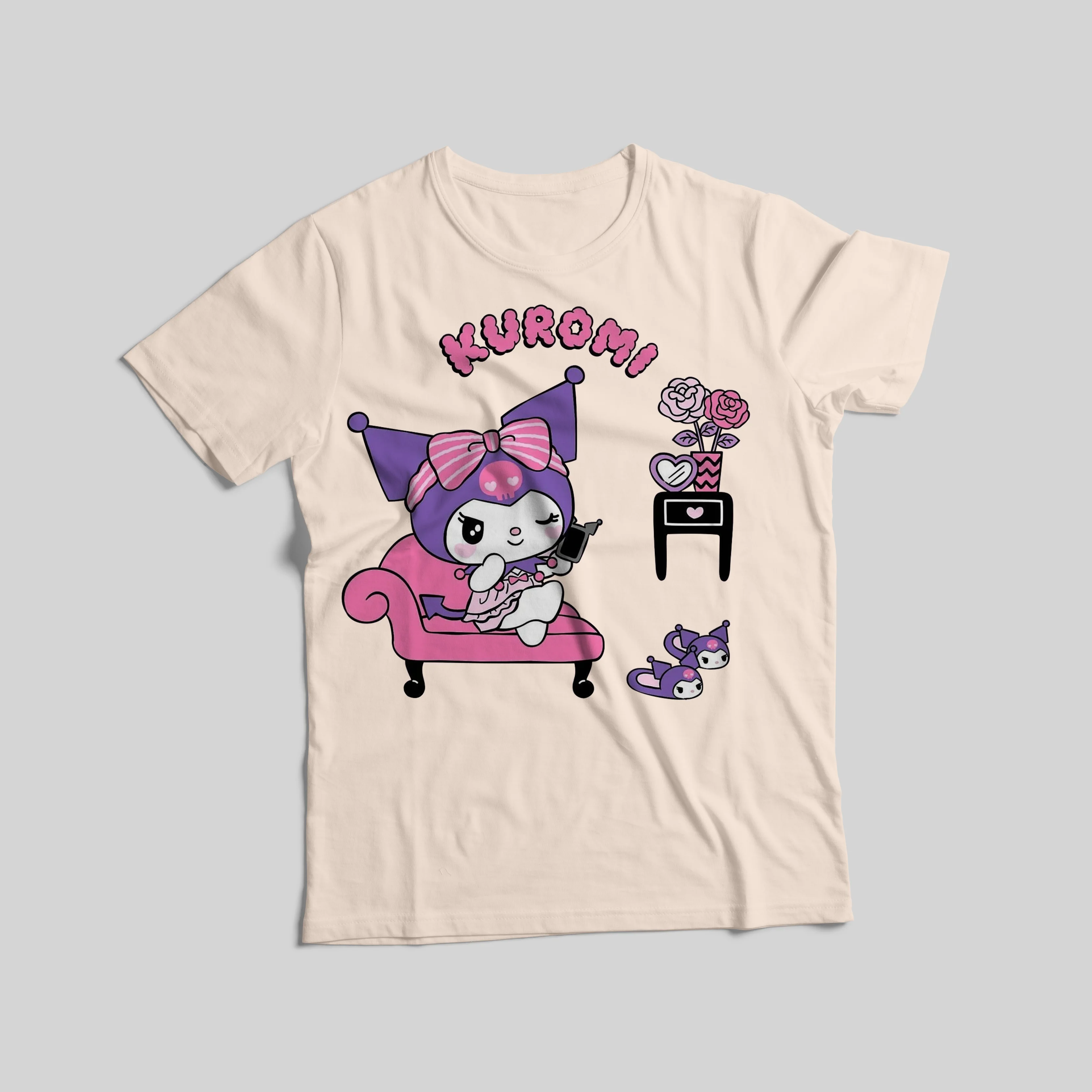 Sanrio Series Printed T-shirts, 100% cotton, available in 8 colors, best-selling basic style Mommy and Me / women's clothing
Sanrio Series Printed T-shirts, 100% cotton, available in 8 colors, best-selling basic style Mommy and Me / women's clothing