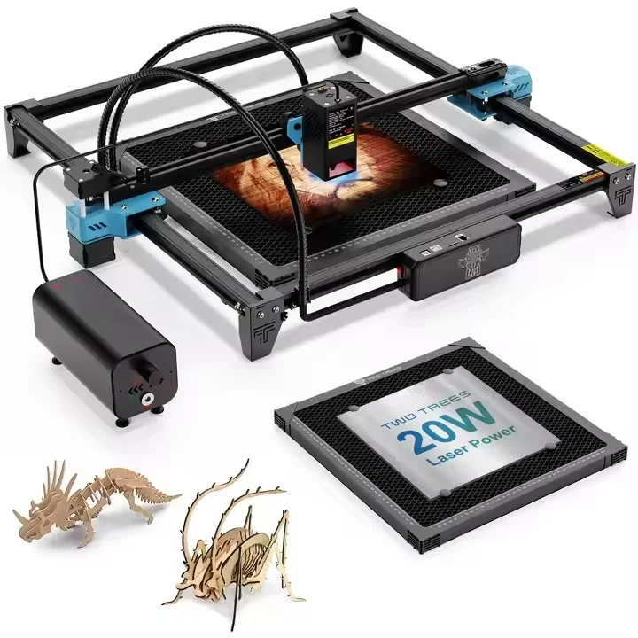 20W Diode Laser Cutter and Engraver for Wood Leather Rubber Home Use DIY Laser Engraving Machine 300x300mm CNC Desktop Tools
20W Diode Laser Cutter and Engraver for Wood Leather Rubber Home Use DIY Laser Engraving Machine 300x300mm CNC Desktop Tools