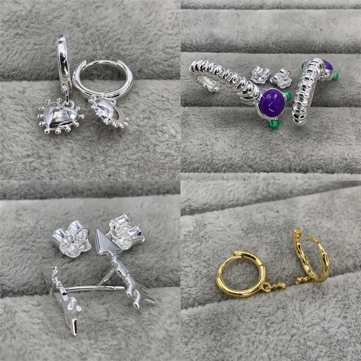 Cat accessories 2025 popular Spanish original jewelry 925 silver earrings fashionable personality girls exquisite gift
Cat accessories 2025 popular Spanish original jewelry 925 silver earrings fashionable personality girls exquisite gift