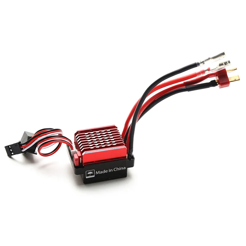 A63T-60A Speed Controller Forward Reverse Brake For 1/10 RC Crawler Traxxas TRX4 Axial Scx10 Tamiya Part
A63T-60A Speed Controller Forward Reverse Brake For 1/10 RC Crawler Traxxas TRX4 Axial Scx10 Tamiya Part