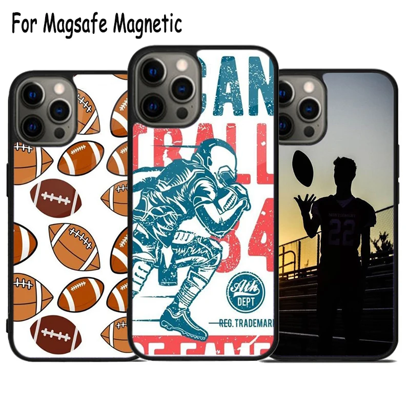 American Football Ball Cool Art Wireless Charge Magsafe Phone Case For iPhone 15 16 14 13 11 12 Pro Max Plus Magnetic Cover
American Football Ball Cool Art Wireless Charge Magsafe Phone Case For iPhone 15 16 14 13 11 12 Pro Max Plus Magnetic Cover