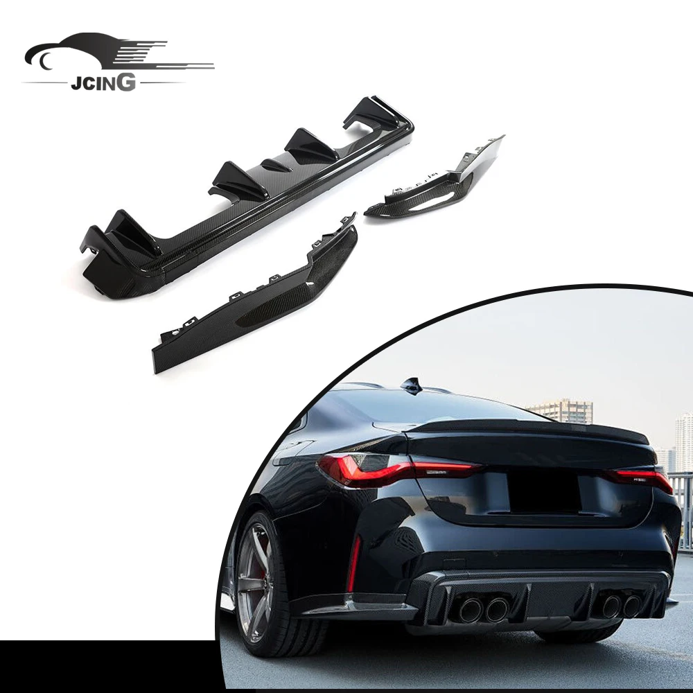 Upgrade REAL CARBON Rear Bumper Diffuser Lip Spoiler Splitter For BMW G82 G83 M4 2021-23
Upgrade REAL CARBON Rear Bumper Diffuser Lip Spoiler Splitter For BMW G82 G83 M4 2021-23