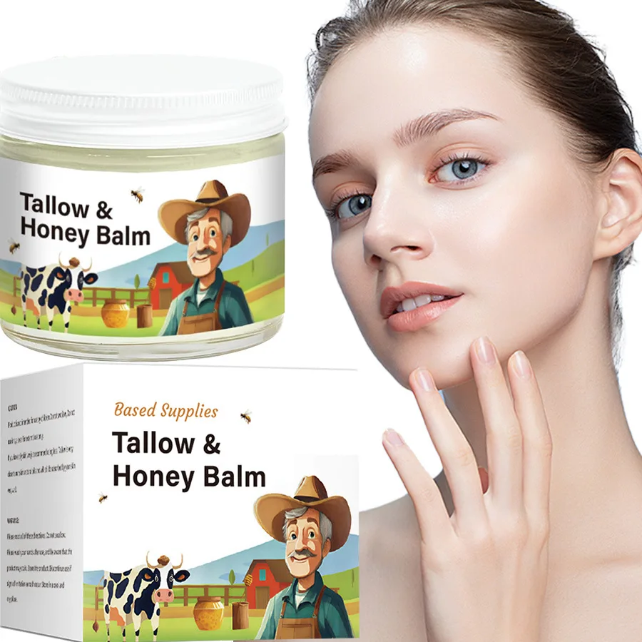 57ML Tallow Cream Moisturizes Dry Skin Long Lasting Hydration Anti Wrinkle Tightens Skin
57ML Tallow Cream Moisturizes Dry Skin Long Lasting Hydration Anti Wrinkle Tightens Skin