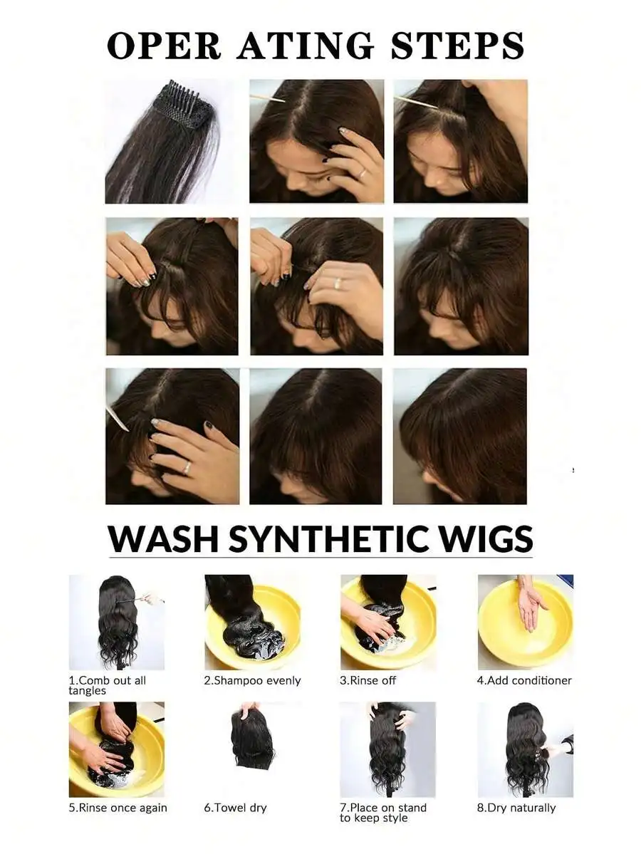 Women Synthetic Clip-In Bangs Wig Natural Forehead Side Bangs Seamless Ultra-Thin Hair Fringe Hair Accessory
Women Synthetic Clip-In Bangs Wig Natural Forehead Side Bangs Seamless Ultra-Thin Hair Fringe Hair Accessory