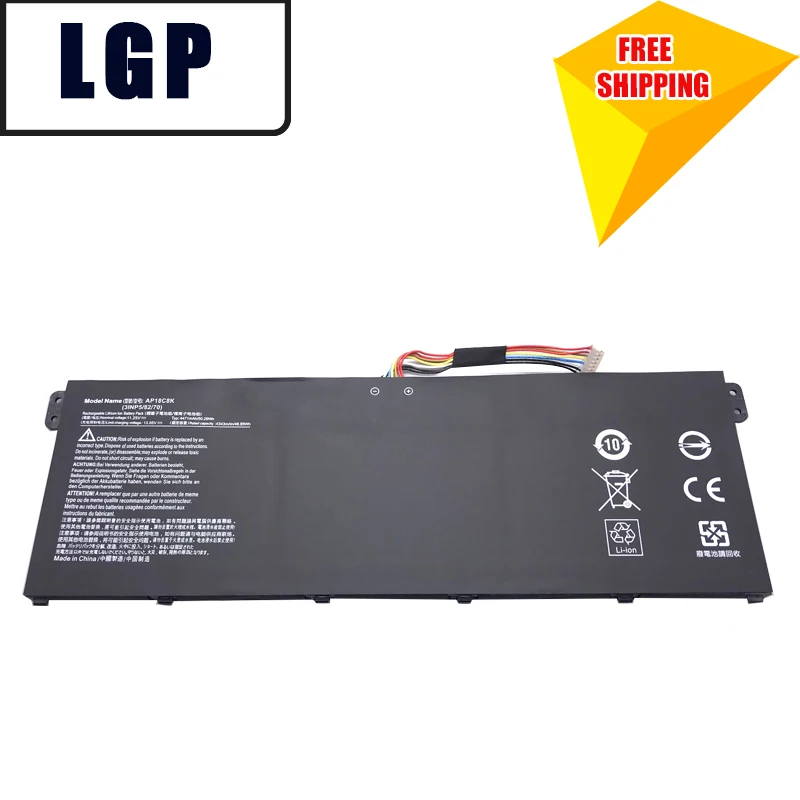 WHOLESALE AP18C8K GENUINE Laptop Battery for Acer Aspire 5 A514-52 A514-52-58U3 A515-44 Chromebook 314 C933 Swift 3 SF314-42 57G
WHOLESALE AP18C8K GENUINE Laptop Battery for Acer Aspire 5 A514-52 A514-52-58U3 A515-44 Chromebook 314 C933 Swift 3 SF314-42 57G
