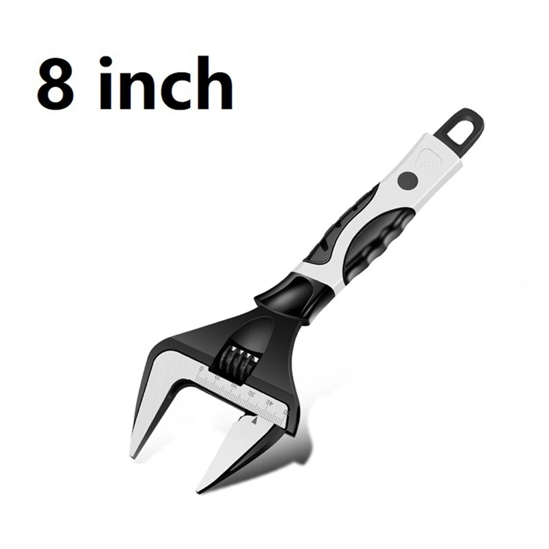 1 Piece 8-Inch Adjustable Wrench Open-Ended Wrench Tool Household Multifunctional Bathroom Wrench
1 Piece 8-Inch Adjustable Wrench Open-Ended Wrench Tool Household Multifunctional Bathroom Wrench