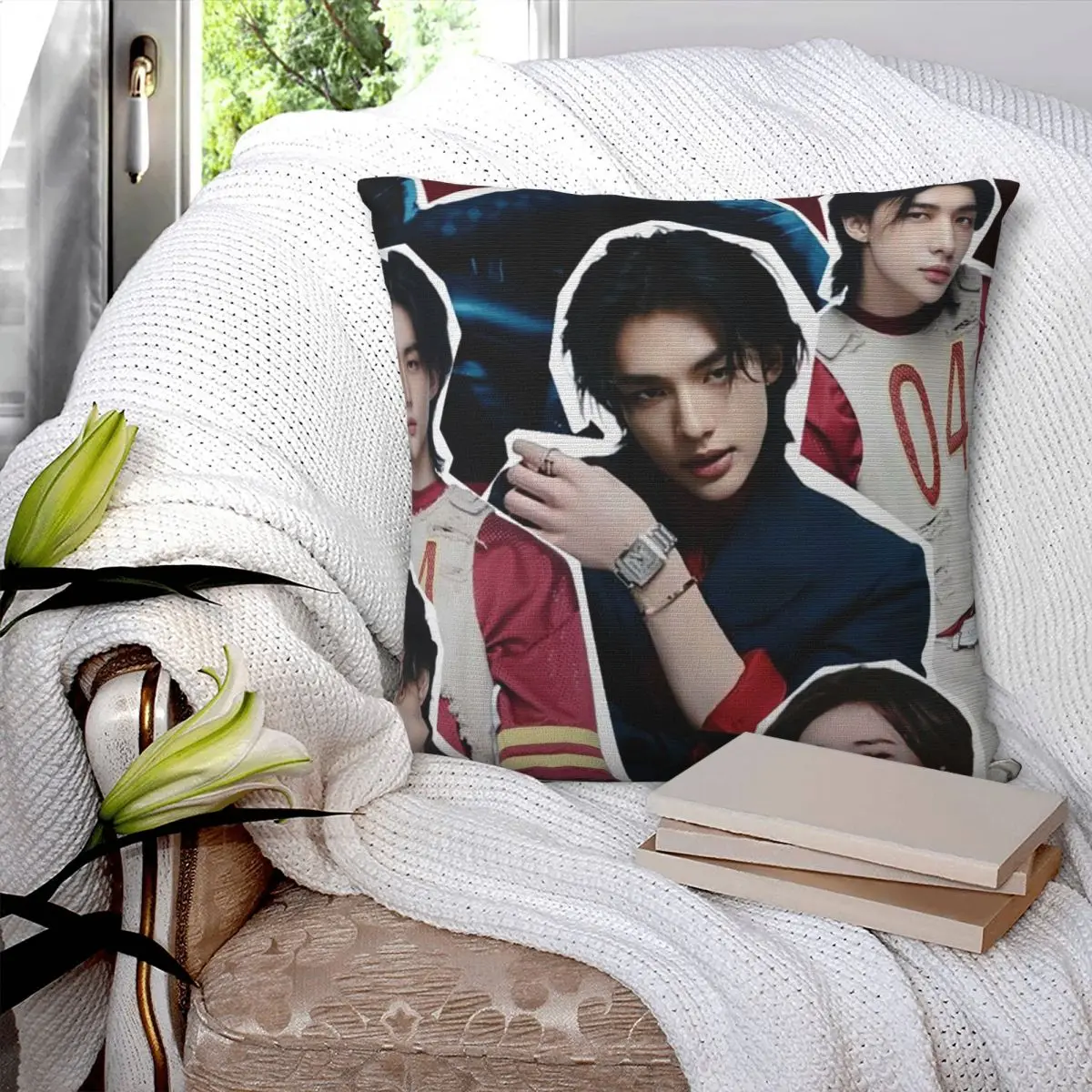 Hyunjin квадратная наволочка с коллажем, наволочка, наволочка для домашнего дивана, гостиной
Hyunjin квадратная наволочка с коллажем, наволочка, наволочка для домашнего дивана, гостиной