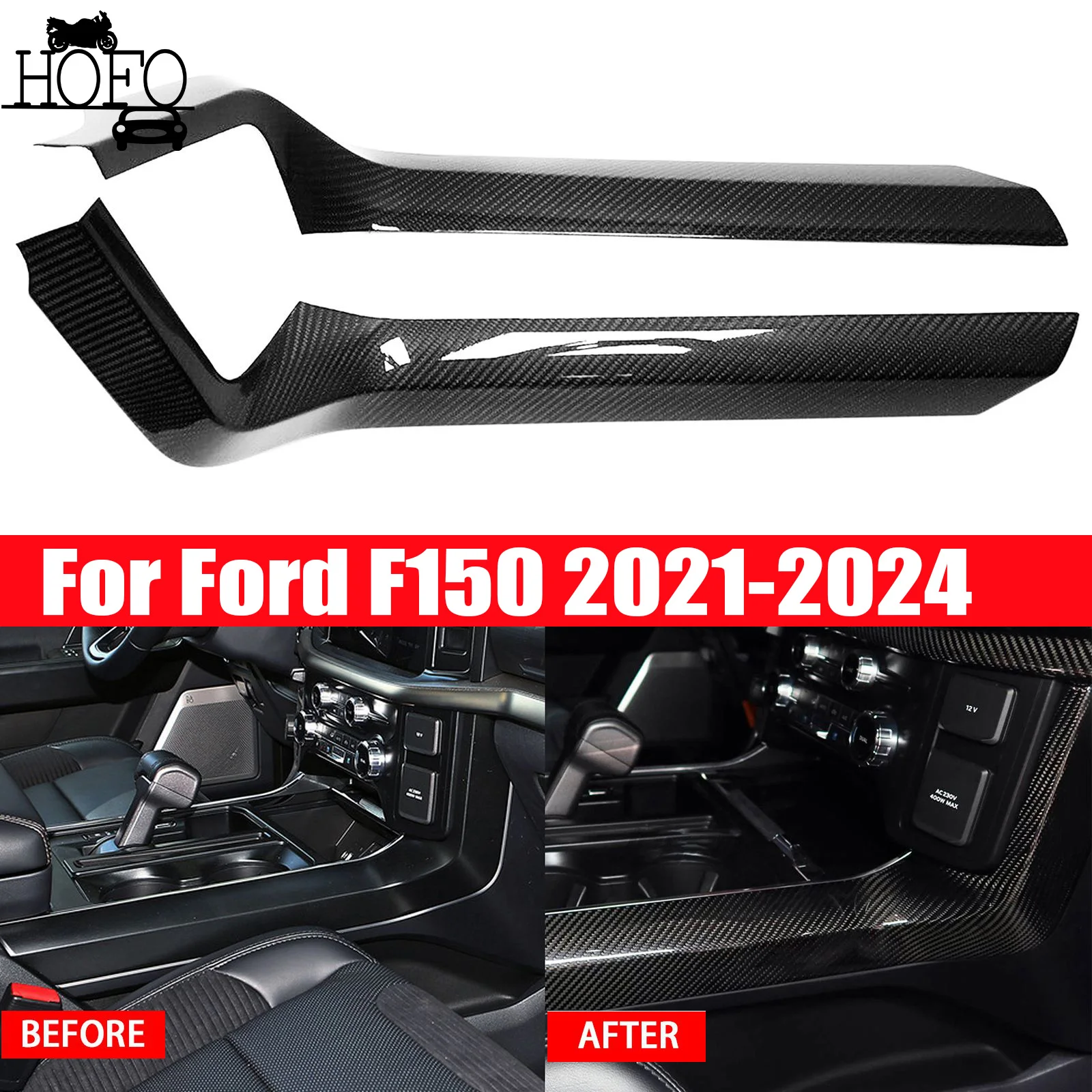 Carbon Fiber Console Gear Box Side Panel Bezel For Ford F150 Raptor Lariat 2021-2024
Carbon Fiber Console Gear Box Side Panel Bezel For Ford F150 Raptor Lariat 2021-2024