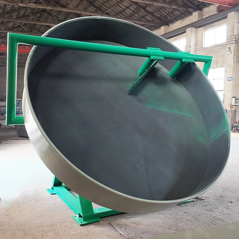 CE & ISO Approved Disc Pelletizer Machine - Wet Type, High Durability, For Fertilizer Granulation Plant
CE & ISO Approved Disc Pelletizer Machine - Wet Type, High Durability, For Fertilizer Granulation Plant