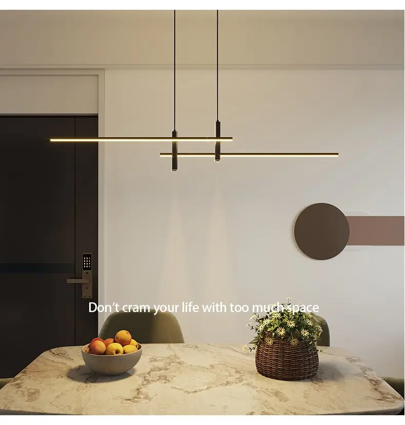 Modern LED Pendant Light Black Spotlights For Restaurant Hotel Bar Lobby Villa Living Room Indoor Decorative Lighting Fixtures
Modern LED Pendant Light Black Spotlights For Restaurant Hotel Bar Lobby Villa Living Room Indoor Decorative Lighting Fixtures