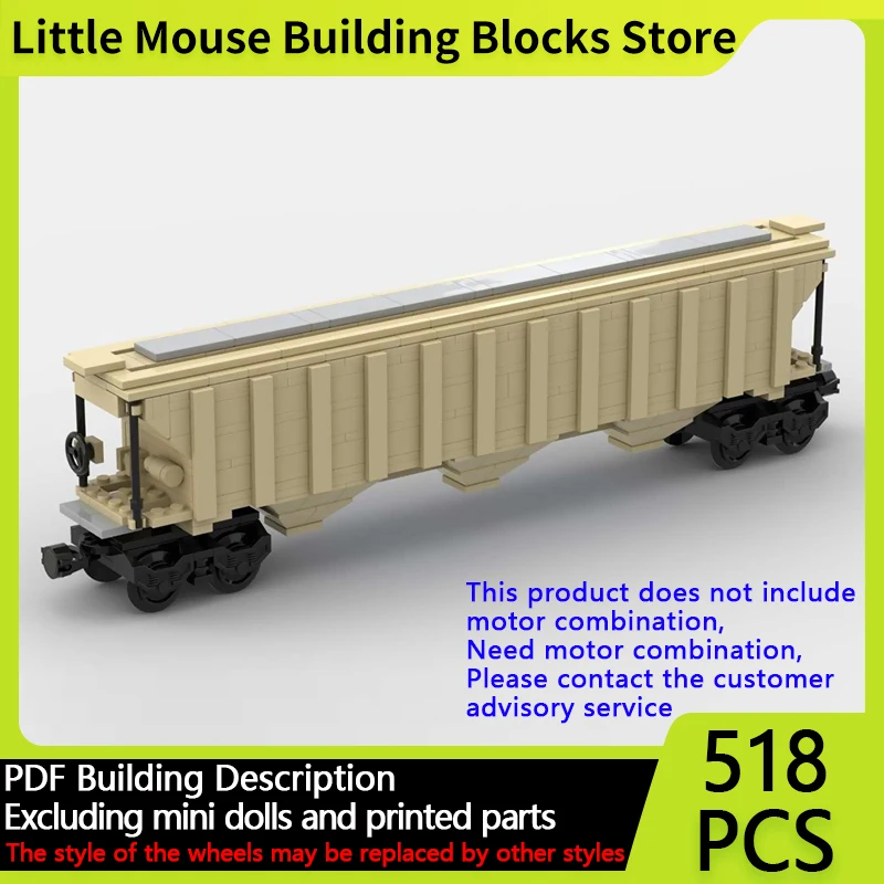 City Car Model MOC Building Bricks 3-Bay Covered Hopper Car Modular Technology Gifts Holiday Assemble Children Toys Suit
City Car Model MOC Building Bricks 3-Bay Covered Hopper Car Modular Technology Gifts Holiday Assemble Children Toys Suit