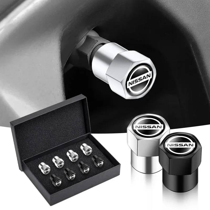 4PCS Car Badge Wheel Tires Valve Caps Metal Tyre Dust Covers For Nissan J10 X-Trail Qashqai Juke Leaf Micra NOTE Patrol Gadgets
4PCS Car Badge Wheel Tires Valve Caps Metal Tyre Dust Covers For Nissan J10 X-Trail Qashqai Juke Leaf Micra NOTE Patrol Gadgets