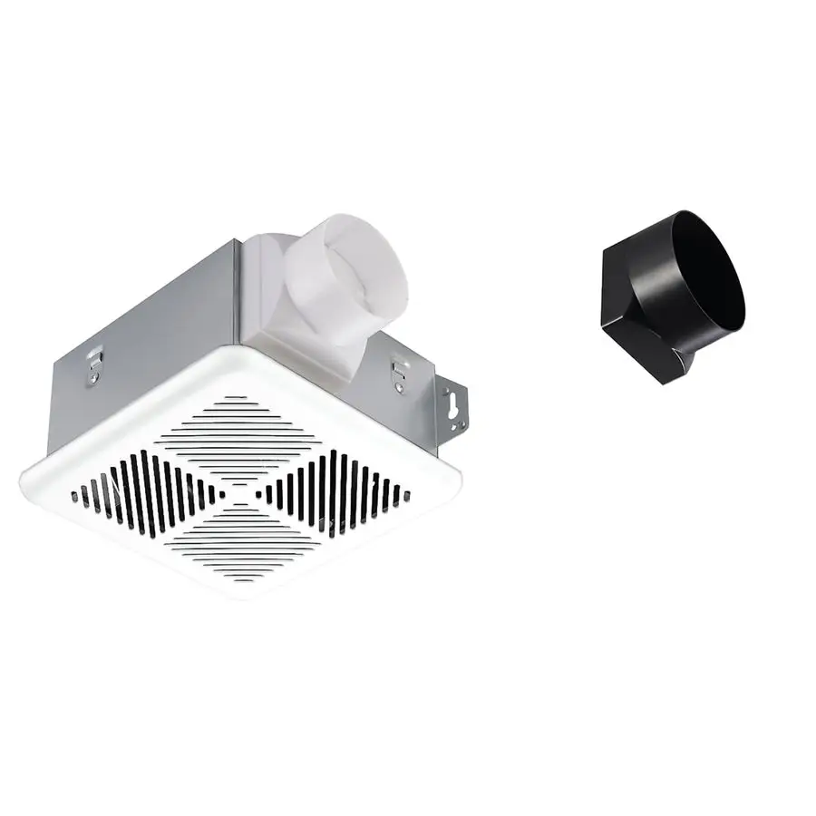 Очень тихий вытяжной вентилятор для ванной комнаты 80 CFM/70 CFM, 3 ампера, с 4-дюймовым воздуховодом, Energy Star, без доступа к чердаку, потолочное крепление, для помещений до 75 кв.м.
Очень тихий вытяжной вентилятор для ванной комнаты 80 CFM/70 CFM, 3 ампера, с 4-дюймовым воздуховодом, Energy Star, без доступа к чердаку, потолочное крепление, для помещений до 75 кв.м.