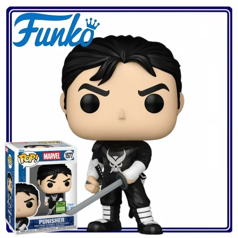Funko POP Marvel Punisher Sword-Wielding Character Collectible Figure Superhero Classic Merchandise Statue Desktop Decoration
Funko POP Marvel Punisher Sword-Wielding Character Collectible Figure Superhero Classic Merchandise Statue Desktop Decoration